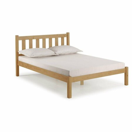 KD CAMA DE BEBE Poppy Full Size Wood Platform Bed Cinnamon KD3251414